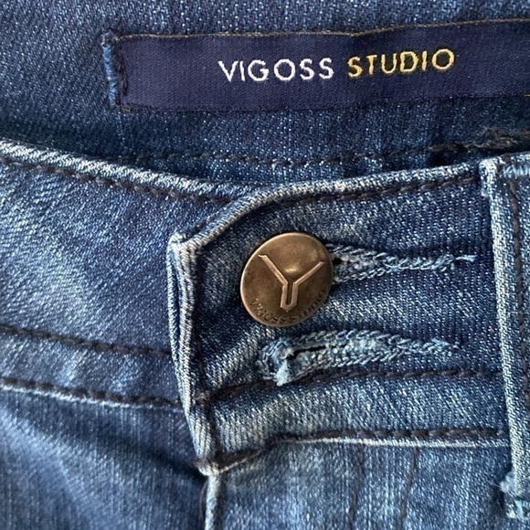 Vigoss Bootcut Jeans Dark Wash Sz 26 - Picture 3 of 9